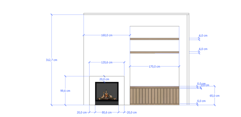 Gashaard Bellfires derby large 3 + premium fire
