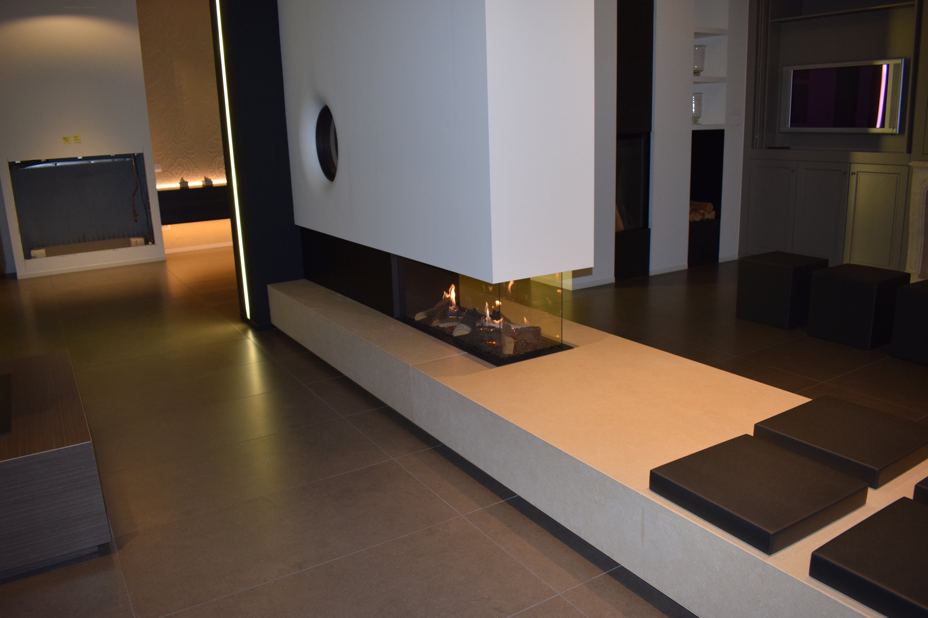 Gashaard Bellfires roomdivider large 3, magnifire brander