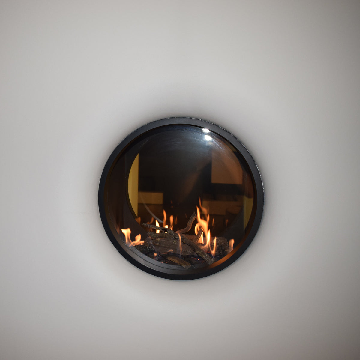 Gashaard Tulp rond B-fire doorkijk, uniek stuk