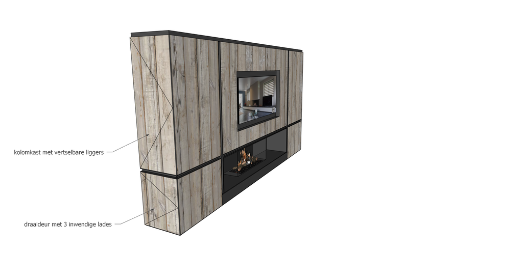 Gashaard Kalfire GP 115/55 S 3-zijdig