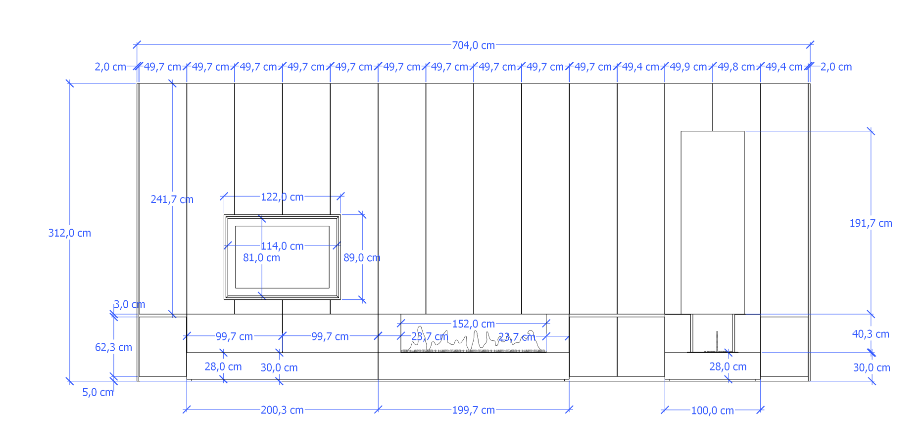 Gashaard M-Design luna diamond 1600 H