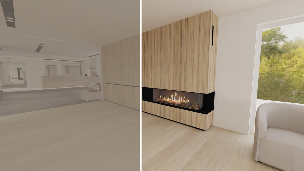 Gashaard Bellfires corner bell XLarge hoek rechts