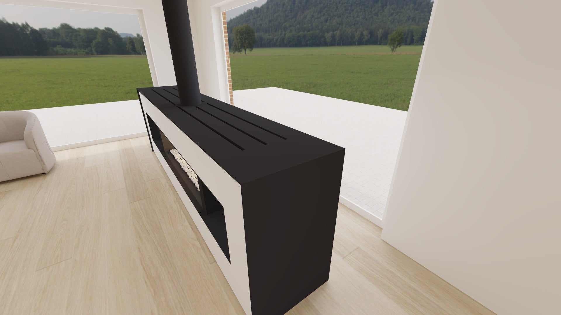 Gashaard M-Design luna diamond 1600 doorkijk