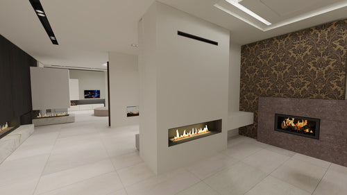 Bio-ethanolhaard 2x60cm